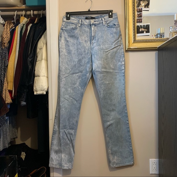 NWT Coated Hudson Jeans - Picture 1 of 9